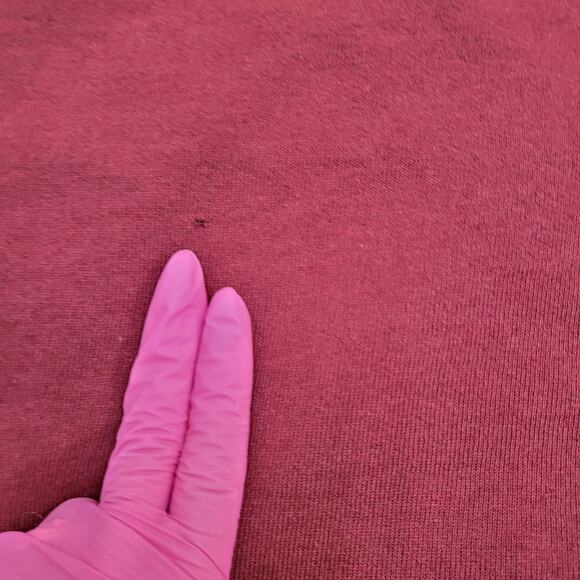 Vintage 80s MOD Collared Sweatshirt XL 23x25 Colorblock - Picture 10 of 14